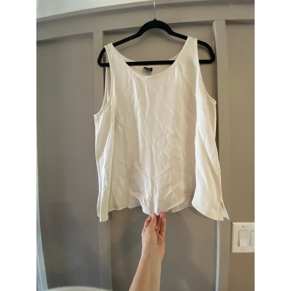 Eileen Fisher Silk top and pant set XL - Picture 2 of 16